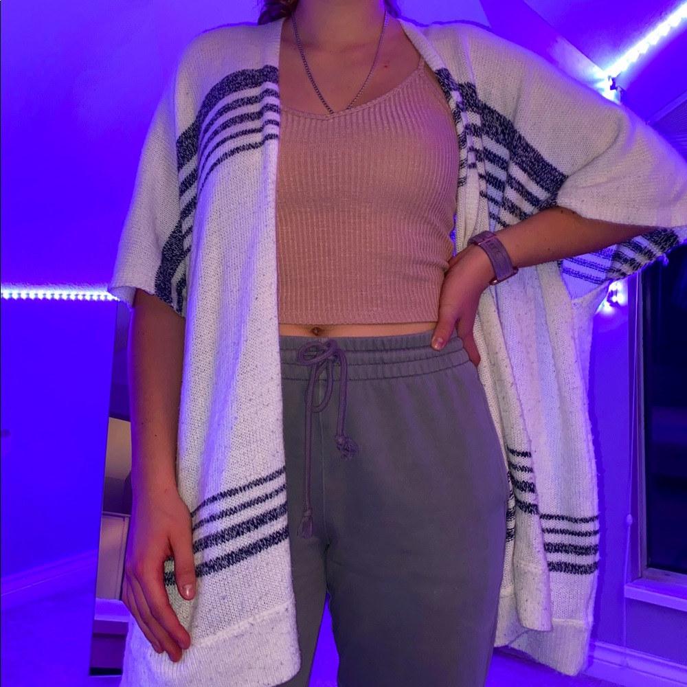 Soft White Cardigan